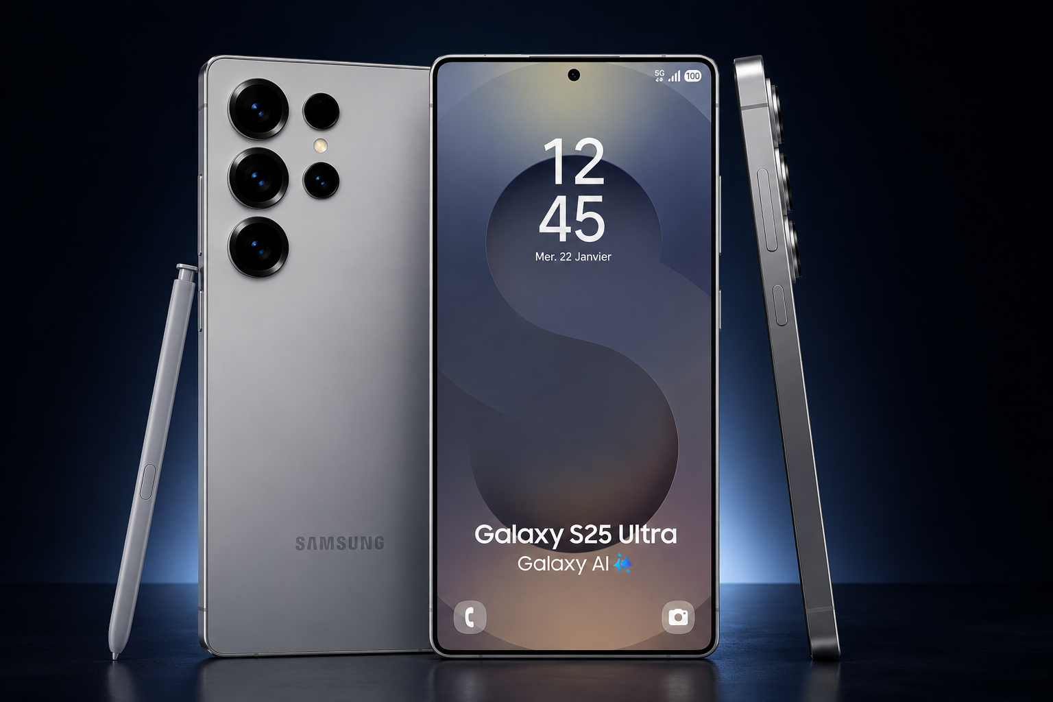 Smartphone Samsung récent pour vendre son téléphone d'occasion avec FenixPhone